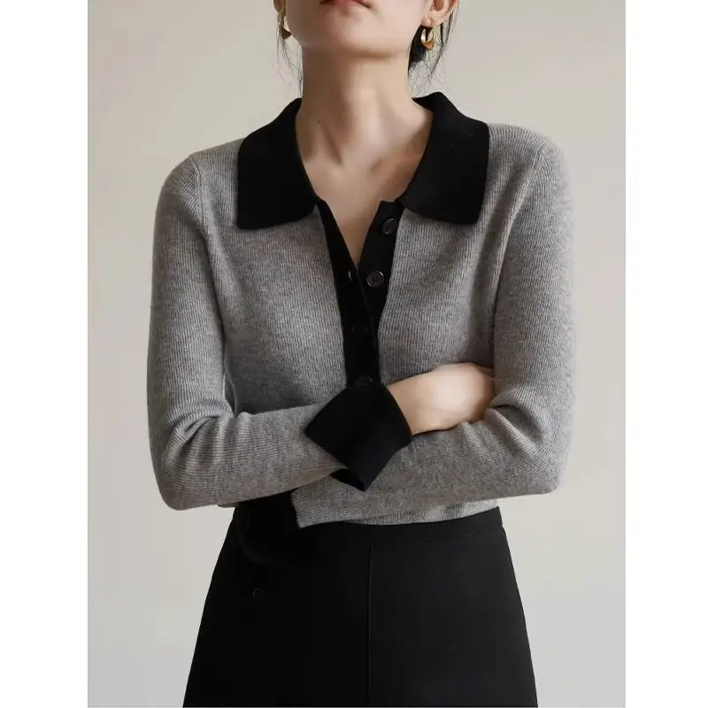 

Sweaters Jumpers Pullovers Woman Top Jerseys Kawaii Sequined Collar Club Night Party Gala Multicolor Elegant Fashion Forward BF