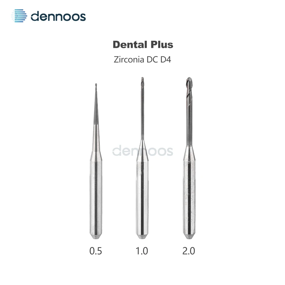 Dental-Zirkonoxid-Fräser D3/D4 mit DC-Beschichtung für alle Marken wie Amann/Sirona/ARUM/UP3D/Zirkonzahn/Roland/Yureca – Detail 19