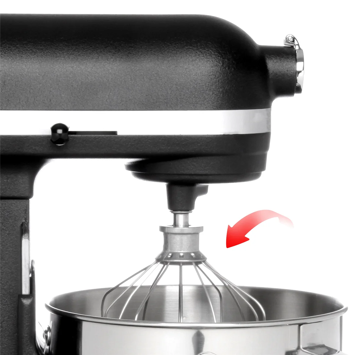 KN256WW Accessorio per frusta a 6 fili per KitchenAid Sostituzione accessorio per mixer con supporto per ciotola da 5-6 litri, agitatore per crema all'uovo