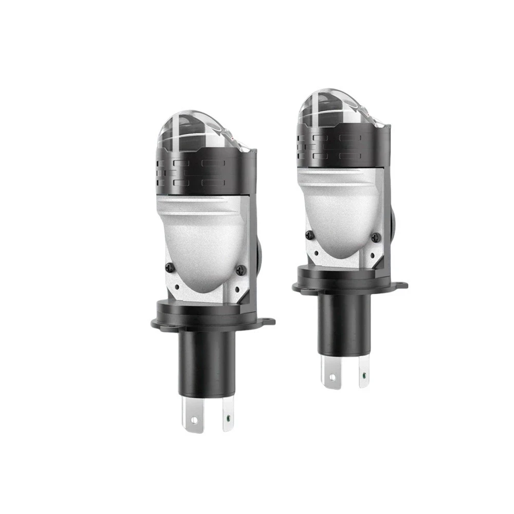 H4 Projector Lens LED Headlight Car Motorcycle 10000LM 100W Plug&Play Turbo Fan Lamp High Low Beam Wireless Auto Bulb
