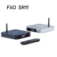 FiiO SR11 Streameing Music Receiver Support AirPlay Roon Ready 2.4G-5G daul band WiFi Hi-Res Audio PCM768 DSD256 Remote Control