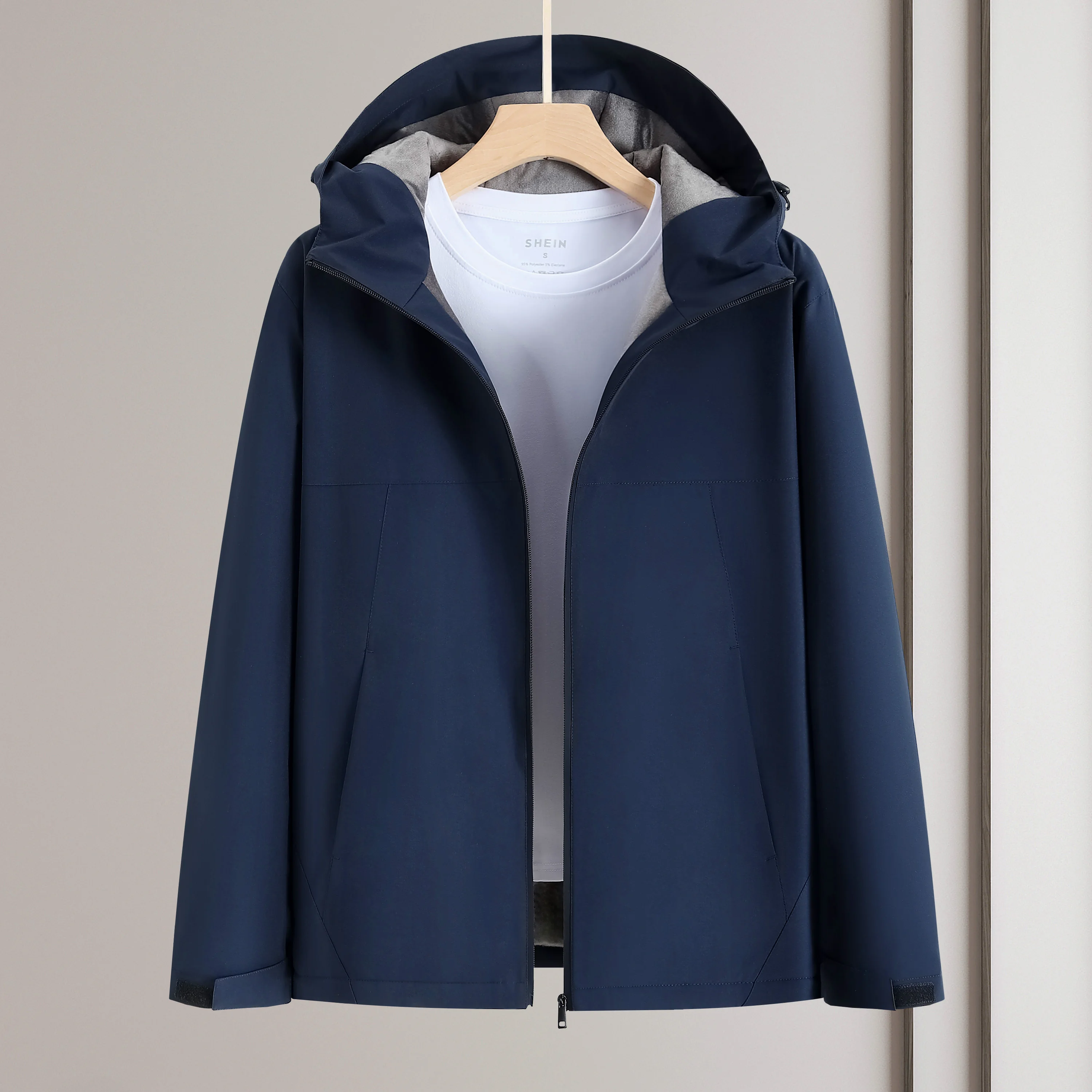 2025 New Unisex Custom Fleece Jacket Windproof, Rainproof and Wear-Resistant Jacket