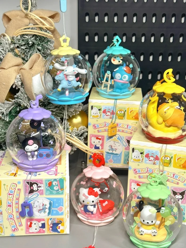 Echte POPMART Kuromi Sweet Dream Bubble House Serie Blind Box Szene Figur Kawaii Sammlerstück Home Decor Geschenk Mystery Box – Detail 2