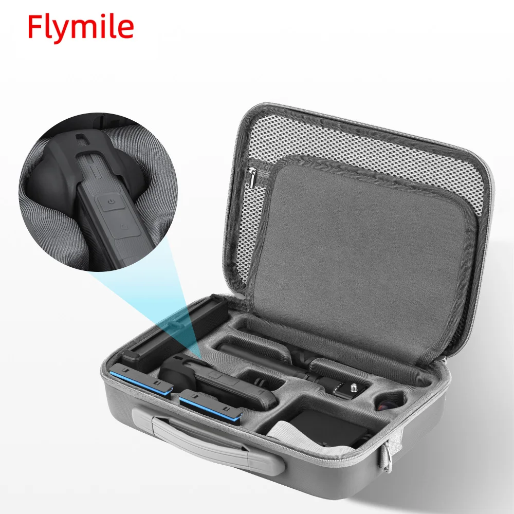 

Флимильный чехол для переноски аксессуаров для камеры Insta360 X5, защитный чехол для хранения, портативная дорожная сумка, большая коробка из искусственной кожи