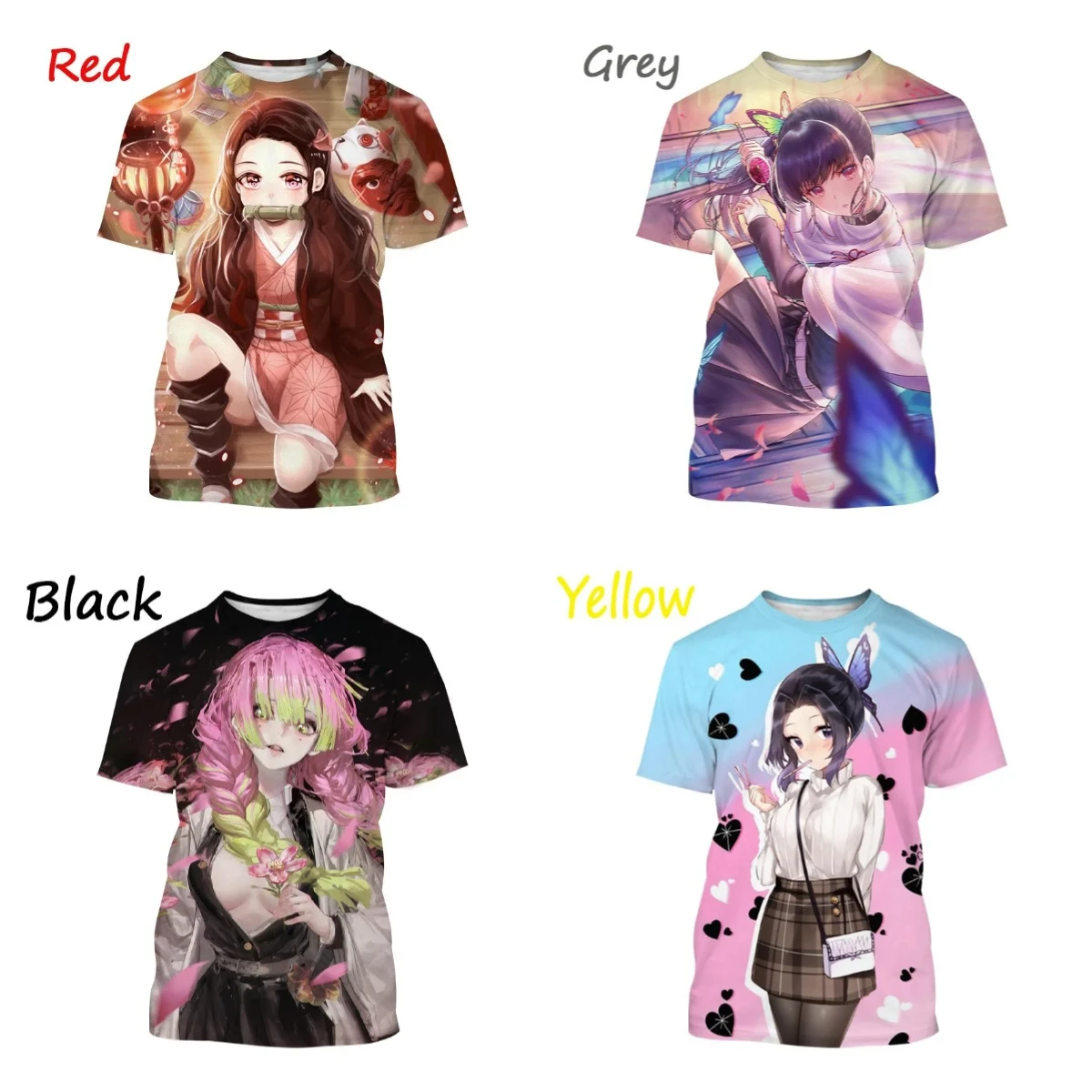 

2025 Summer Hot-selling New 3D Printing Design Animation Joint T-shirt Outdoor Casual Breathable Quick-drying Short-sleeved Top