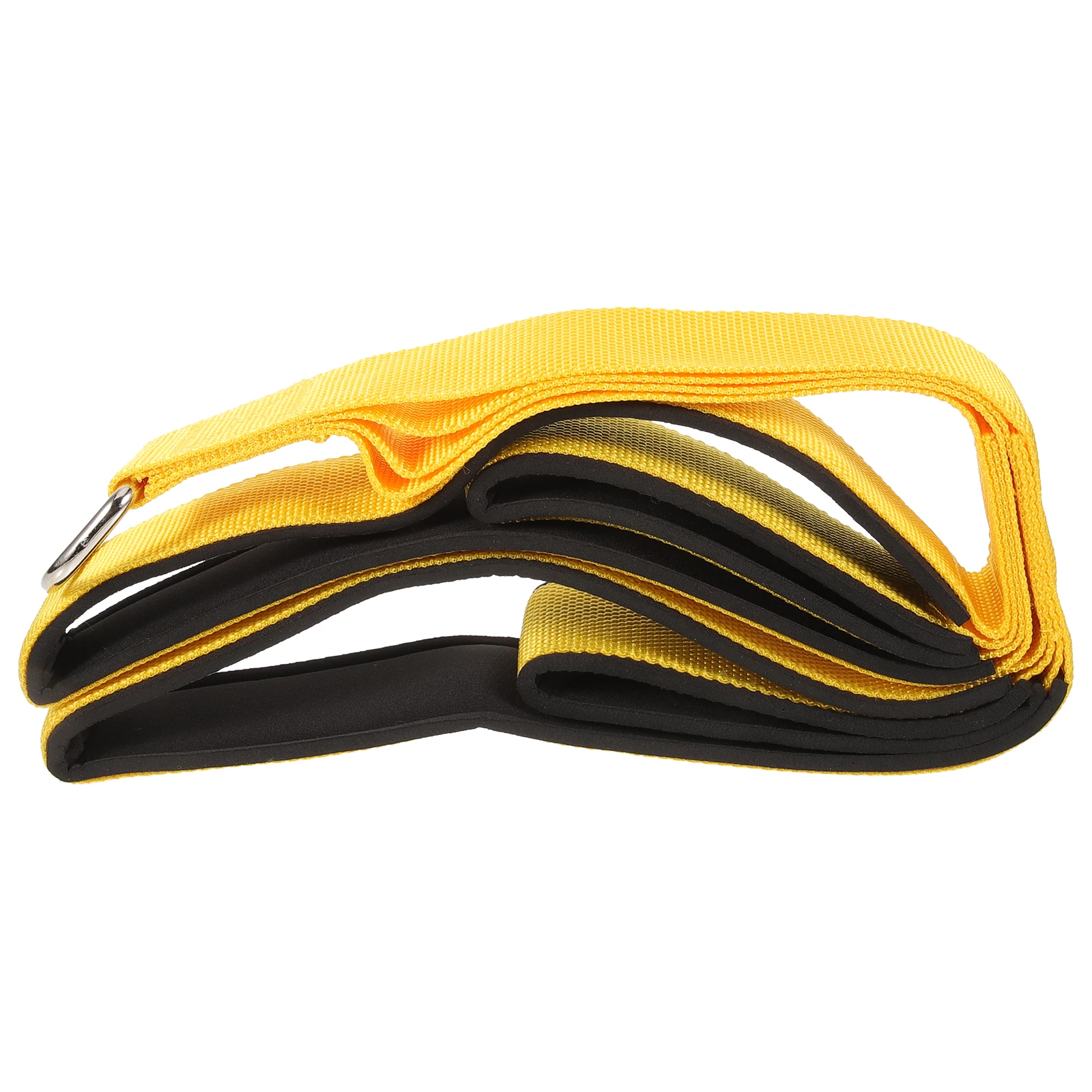 

1pcs Yellow Tricep Pull Rope Bicep Training Fitness Accessories Weaving Belt Tension Handle Arm Strength Exercise Storage Bag