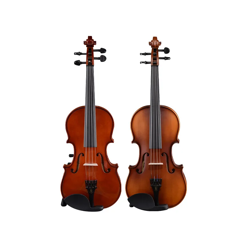 

Solid Wood Handmade Violin Beginner Adult Children Practice Grade Test Violin