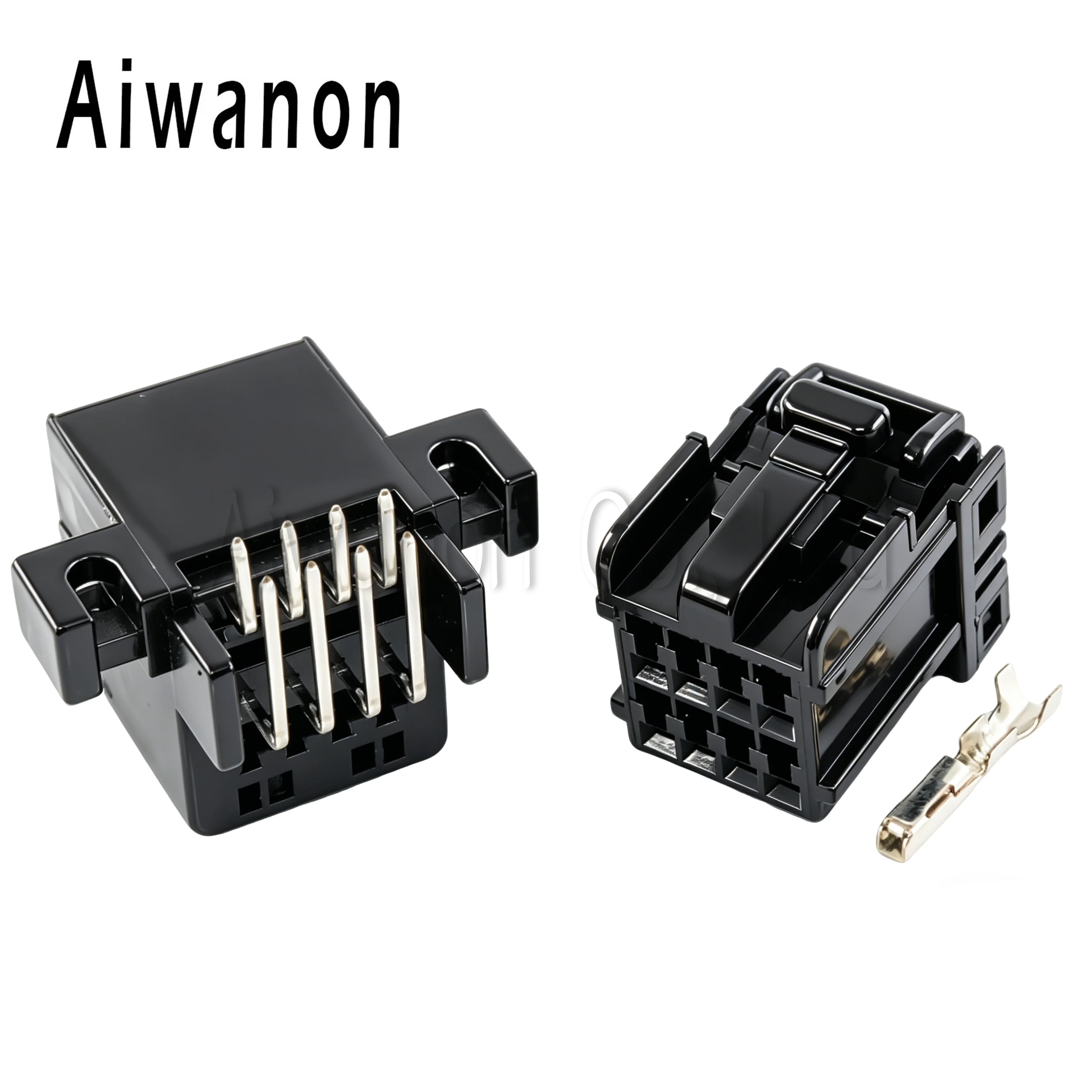 1 Set 8 Pin 174044-2 Car Window Lifter Assembly Female Plug Wiring Harness Automobile Electrical Connectors 174971-2  174049-2