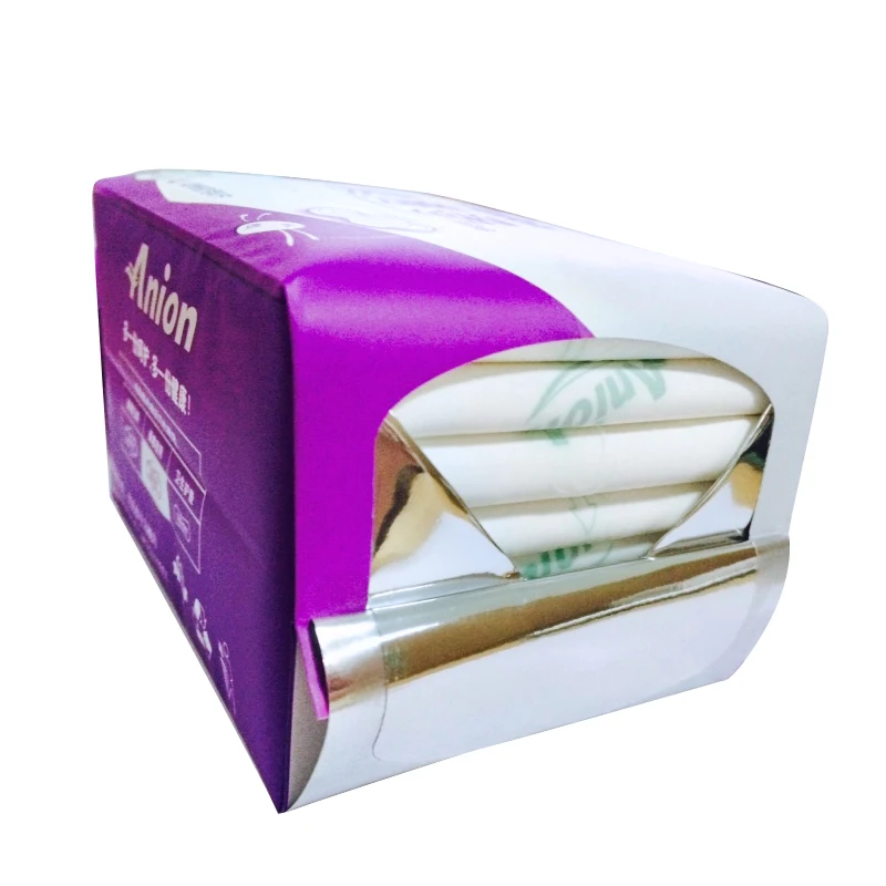 19 Pack  Anion Sanitary Napkin Feminine Night Products Disposable for Periods Ladies Panty Liner Sanitary Towels Menstrual Pad