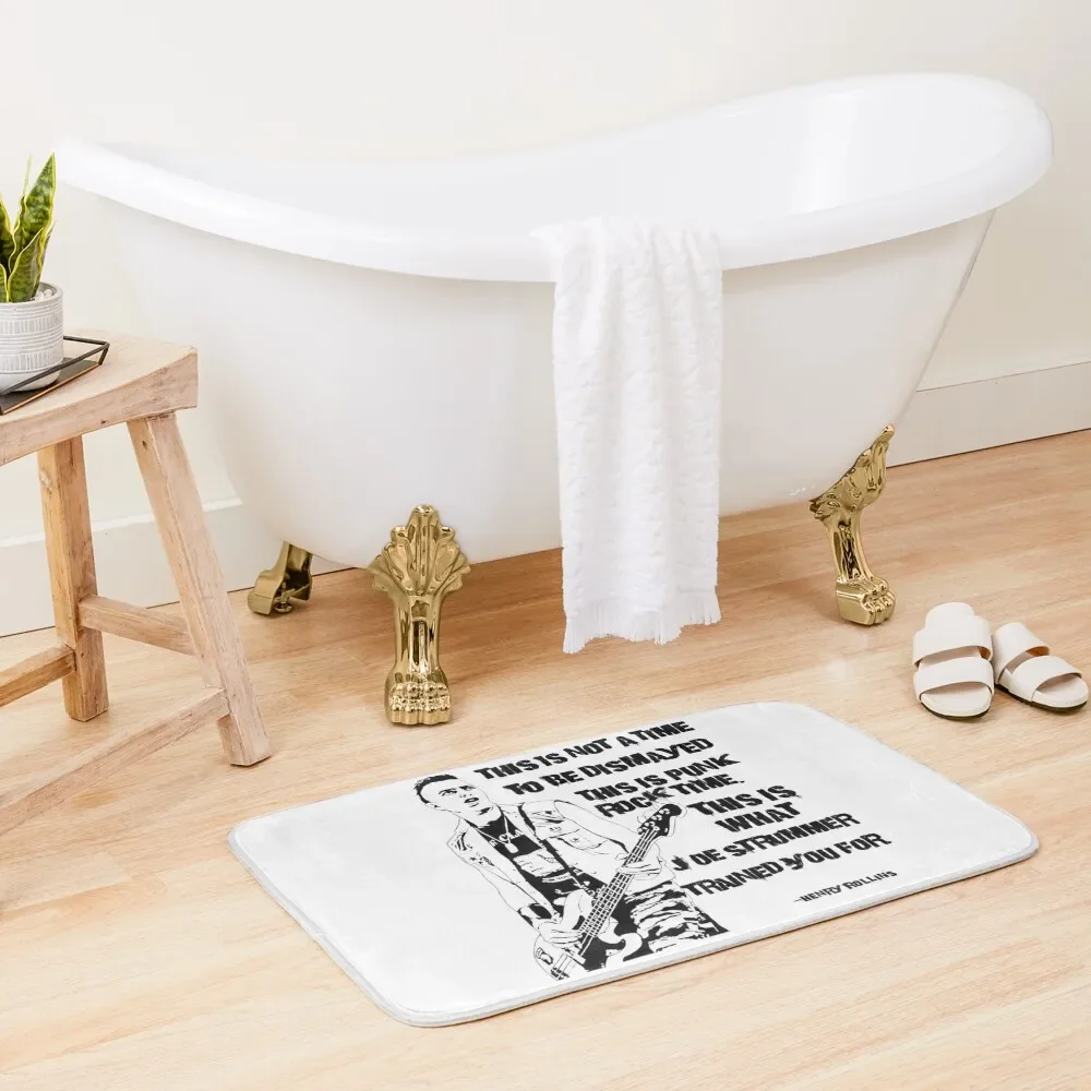 

This is Punk Rock Time Bath Mat Bathroom Carpets Carpet In The Living Room Bathroom And Shower Products Mat