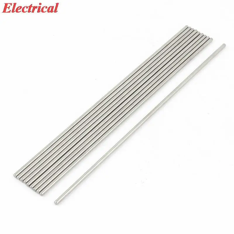 RC Airplane Model Part Stainless Steel Round Rods Axles Bars 3mm x 200mm