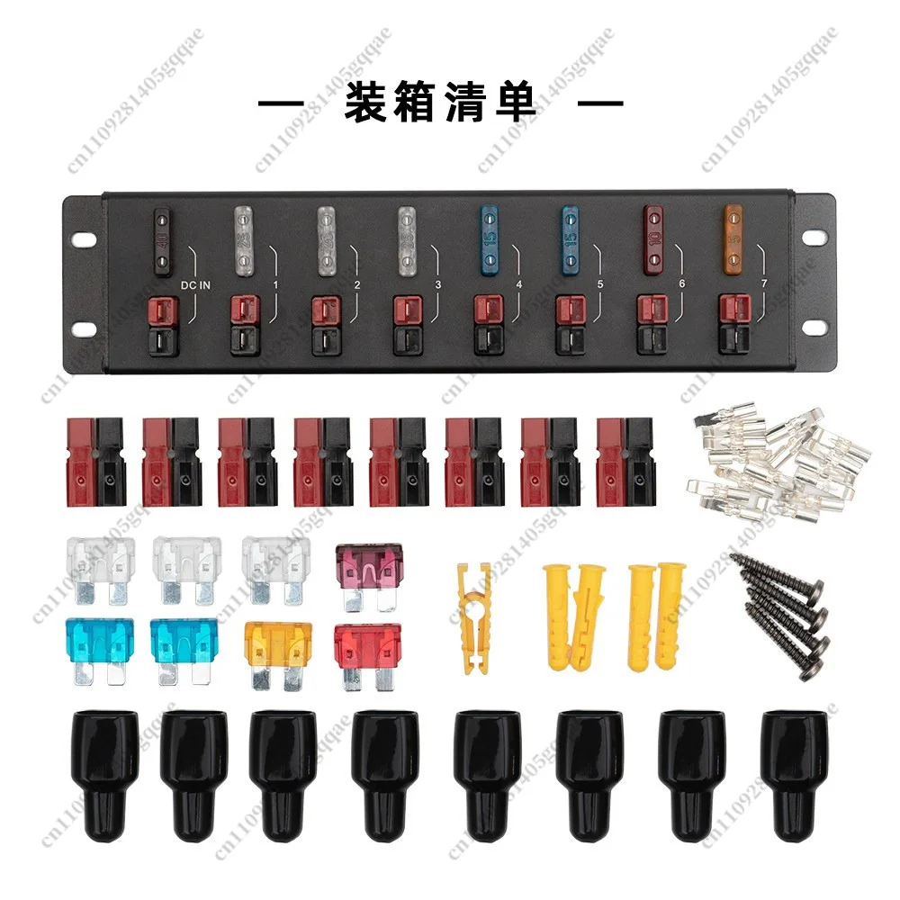 AP-8S POWERPOLE SPLITTER 8-Kanal-Stromverteiler Kurzwelle für HF-Funkkommunikation Stromversorgung 45A – Detail 2