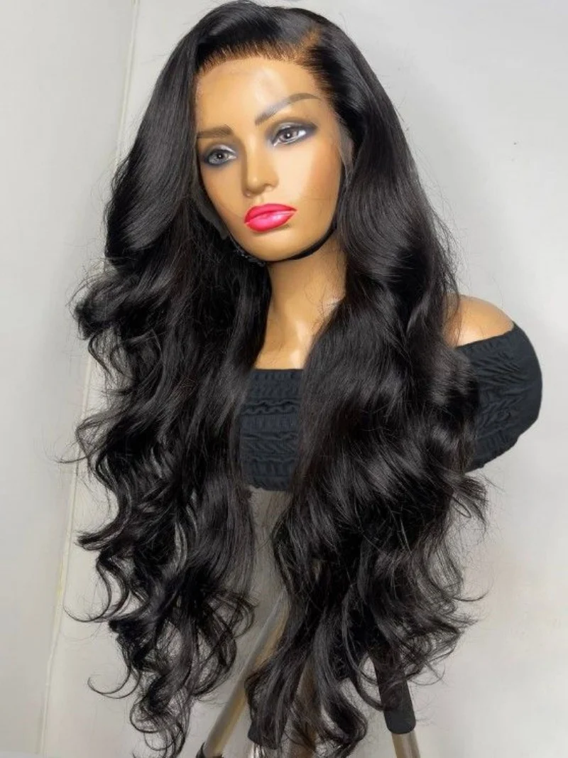 Body Wave Lace Front Wig 13X4 HD Lace Frontal Wigs Human Hair Pre Plucked Bleached Knots 100% human hair wigs ready to wear