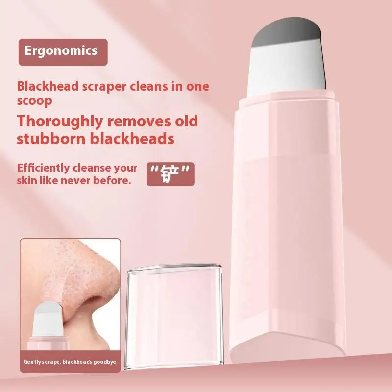 Dissolvant de points noirs, épurateur de peau, spatule, bouton, acné, aiguille, outil, nettoyeur de pores du visage, ensemble de soins de la peau, 2 pièces