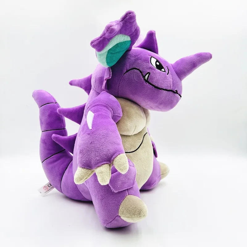 30cm Pokemon Plush Toys Nidoking Anime Doll Cute Ornament Pokémon Cartoon Stuffed Plushie Birthday Pillow Gift