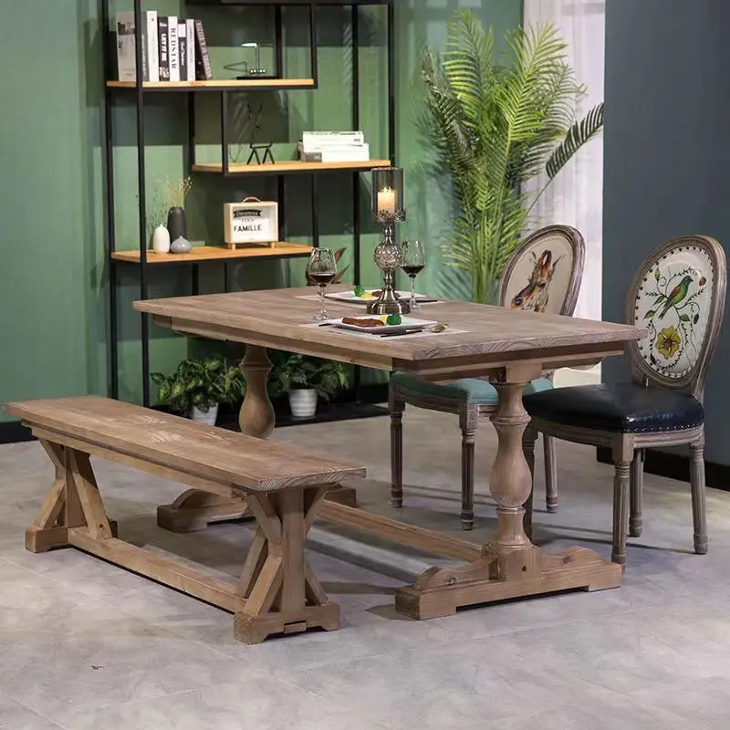 

Italian Luxury Dining Table Design Modern Wooden Restaurant Kitchen Dining Table Side Living Room Tavolo Da Pranzo Furniture