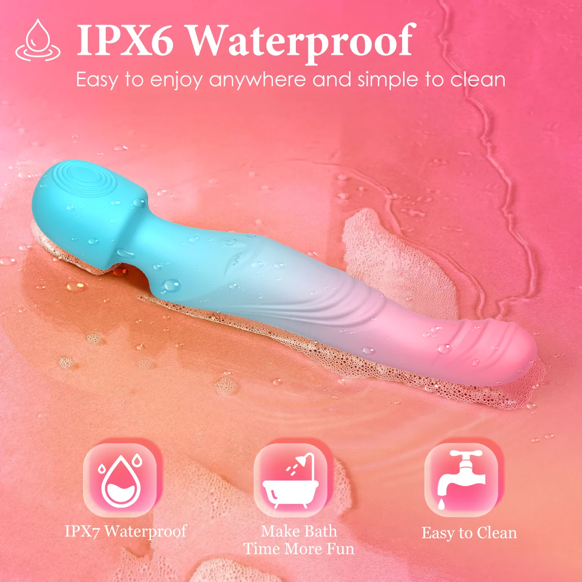 Powerful AV Vibrator for Women G Spot Dildos Magic Wand Clitoris Stimulator Female Vagina Massager Adults Sex Toys for Woman - Image 6