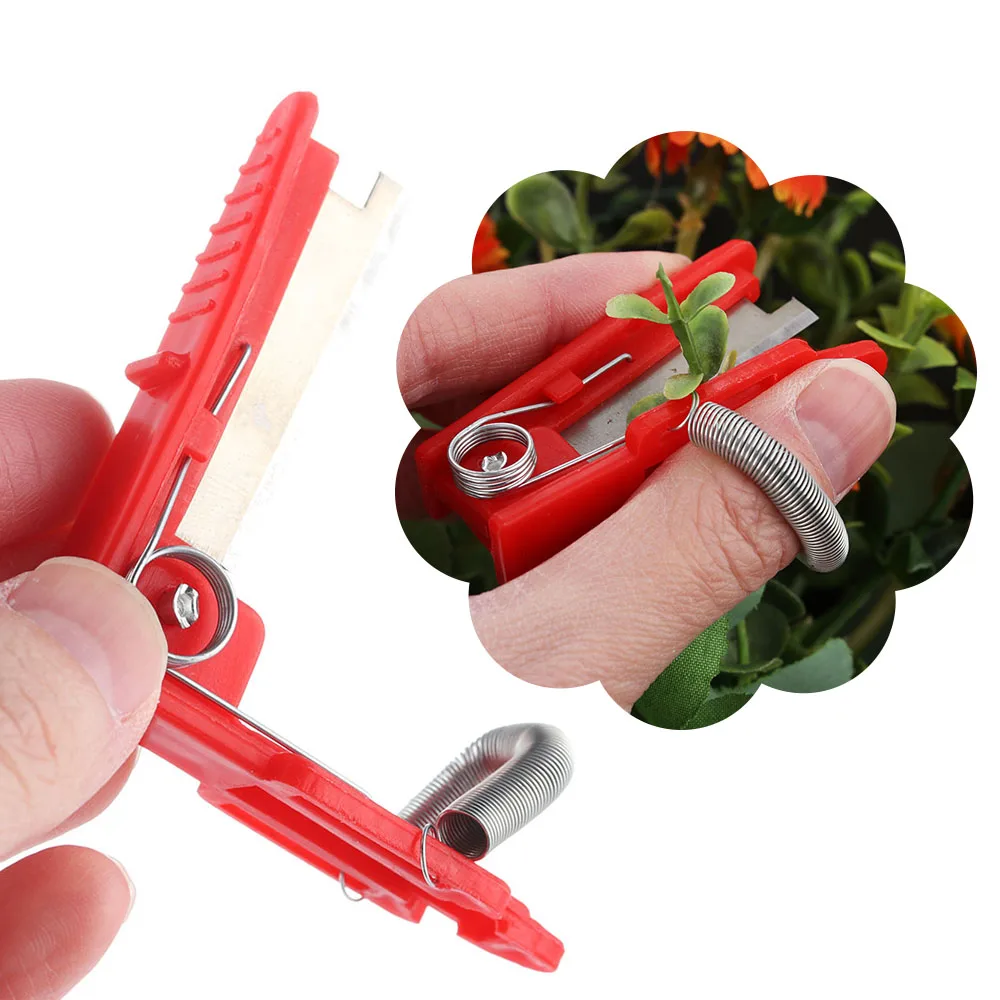 Multifunction Thumb Knife Garden Pruner  Safe Fruit Blade Tool Cutting Blade Rings Finger Protector Catcher Garden Tools