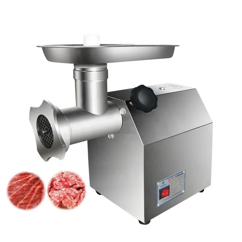 2 Original European Power Supply Electric Fish Meat Grinder And Sausage Filler Cutting Machine And Mince Grinder