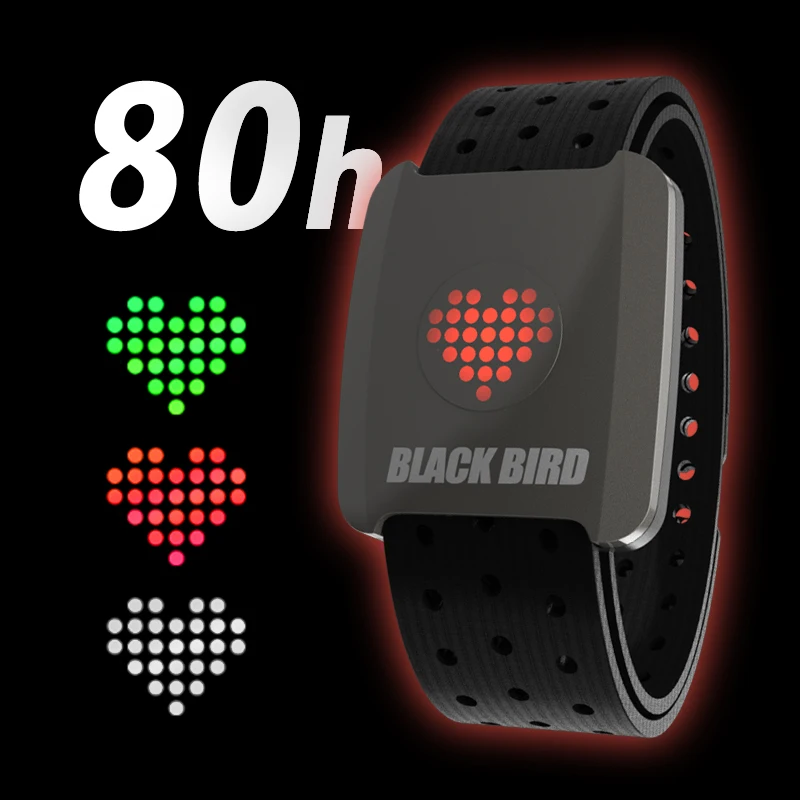 BLACKBIRD-Bracelet HR5 avec capteur de fréquence cardiaque, sans fil, ANT +, pour fitness, XOSS, IGPSPORT, cyclisme, vélo, sport