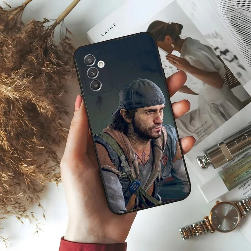 Game D-Days Gone Phone Case For Samsung S24,23,22,30,21,10,9,Ultra,Plus,Lite,FE,5G Black Soft Case