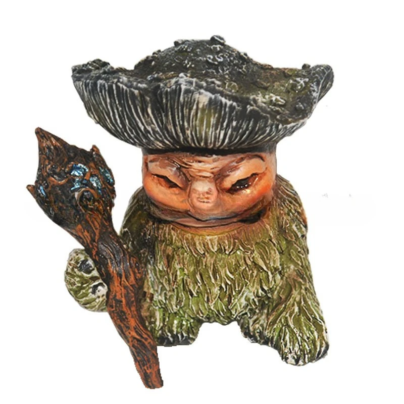 جديد خرافة الفطر الوحش قزم شامان معالج القزم نمط العصرية الراتنج الحرف حديقة المنزل الفن حلية #3