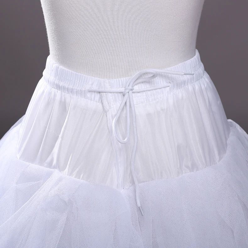 3-layer boneless wedding dress skirt support bridal dress loop less apron daily performance dress support skirt skirt