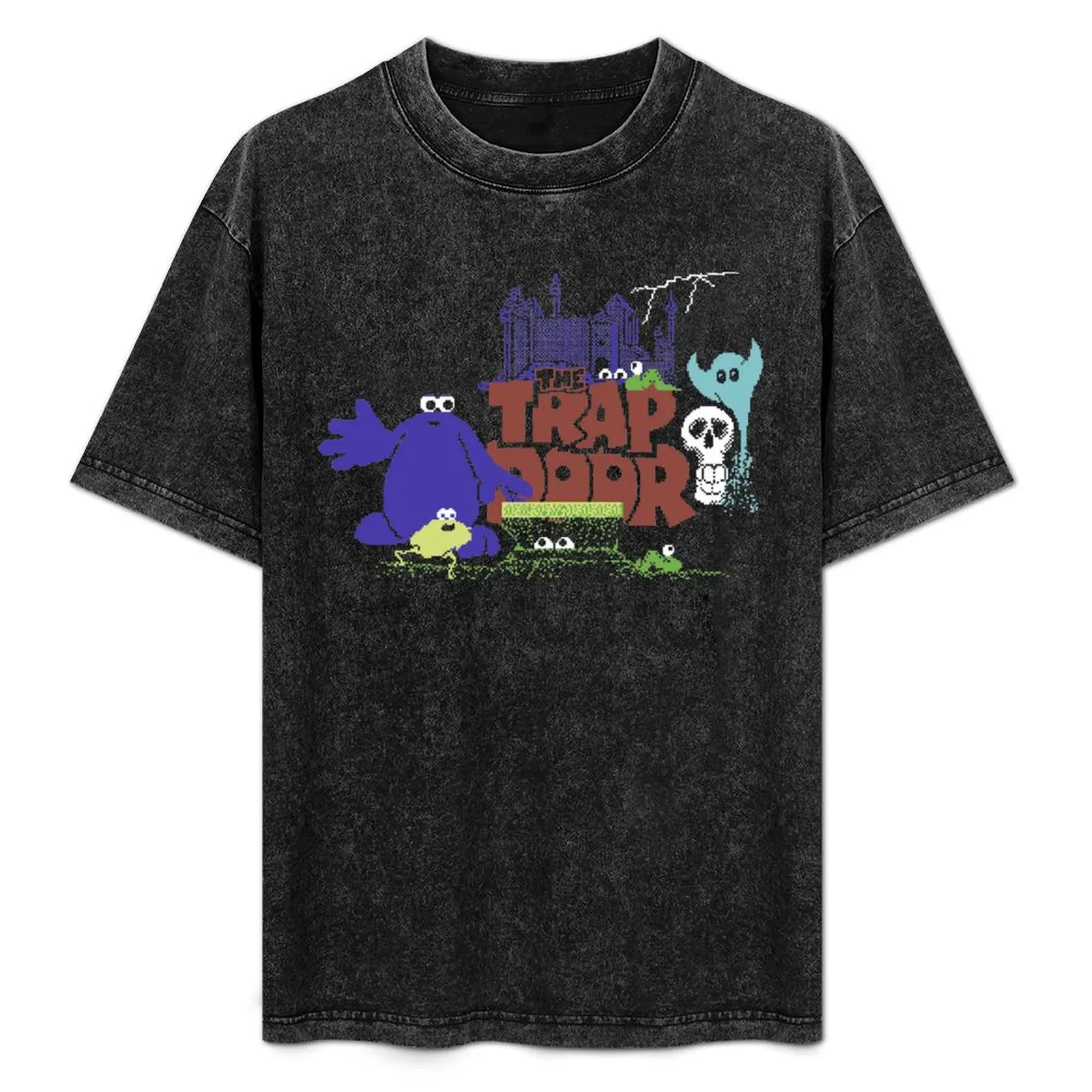 

The Trap Door T-Shirt Fashion Casual Short Sleeve Top