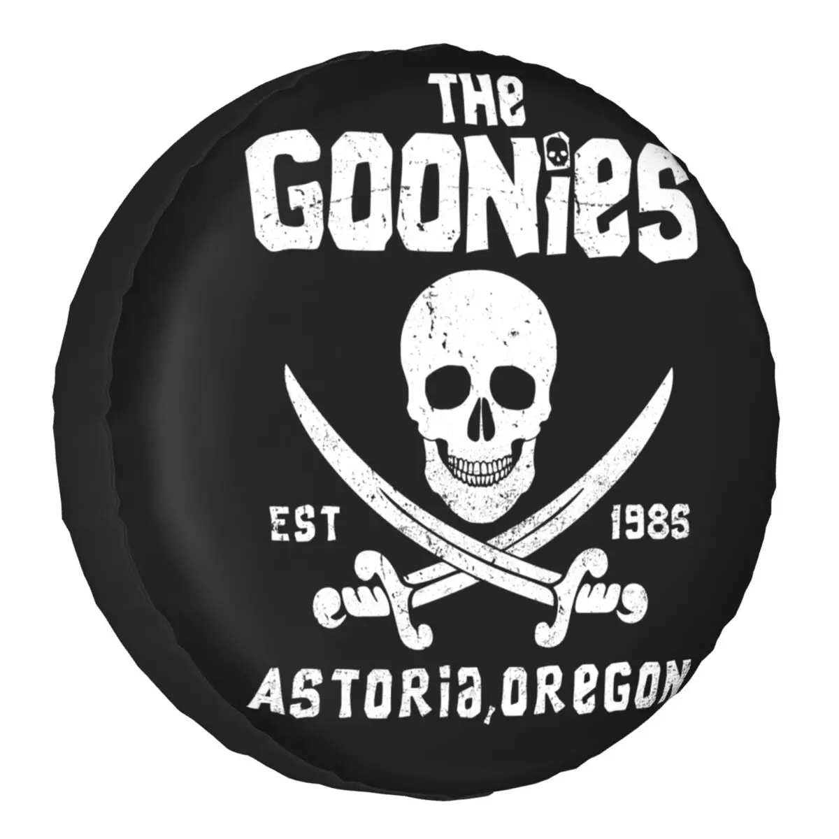 The Goonies Tire Cover 4WD 4x4 SUV Comedy Film Skull Pirate Spare Wheel Protector for Honda CRV 14