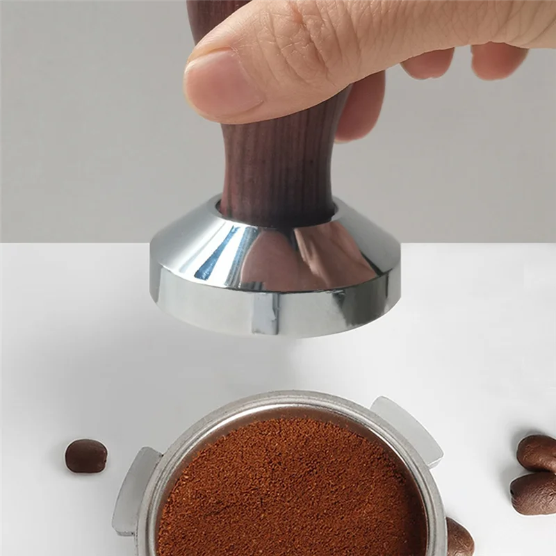 Abgu 53mm martelo em pó distribuidor de café & espresso destacável tamper profissional nivelador de café acessórios para café casa