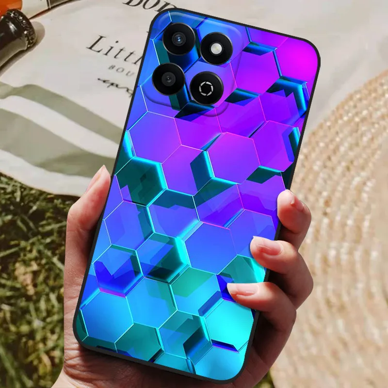 Para Coque Honor 200 funda inteligente funda trasera de silicona suave funda protectora para teléfono Honor 200 Smart 5G Fundas Etui 6,8''