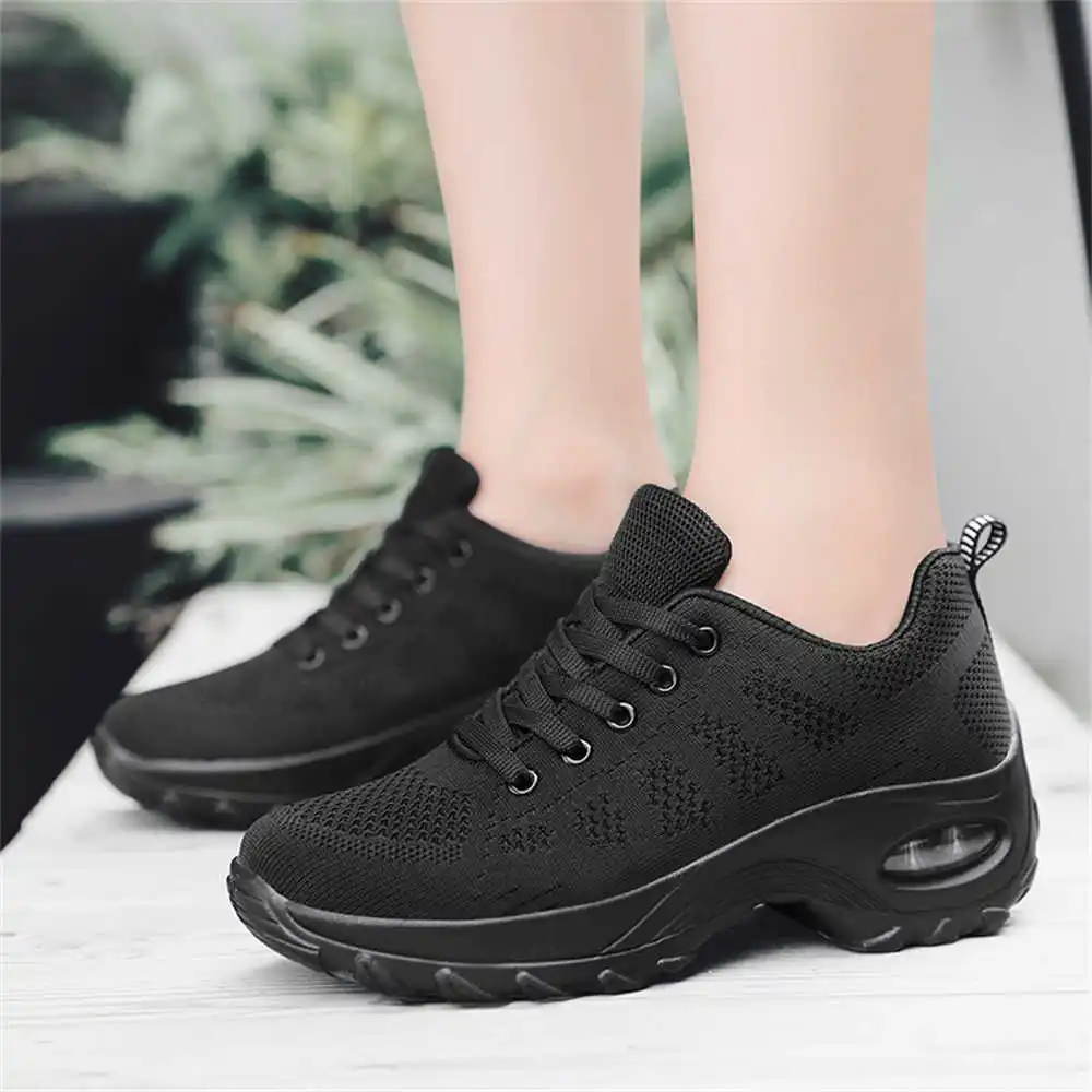 Flatform With Ties Tennis Women Boot Golf Luxury Brand Sneakers Ladies Shoes 42 Sport Bity Teni Obuv Street Wholesale