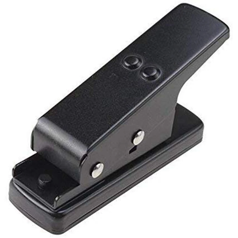 Top-Guitar Plectrum Punch Picks Portable Pick Puncher Pick Maker DIY Card Cutter Machine Black