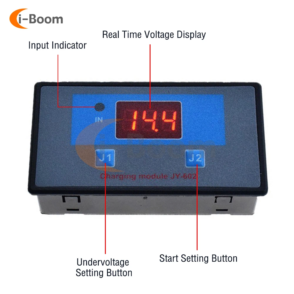 DC 12V 20A Battery Charger Controller Undervoltage Overcharge Control Protection Module Auto Cut Off Disconnect Controller