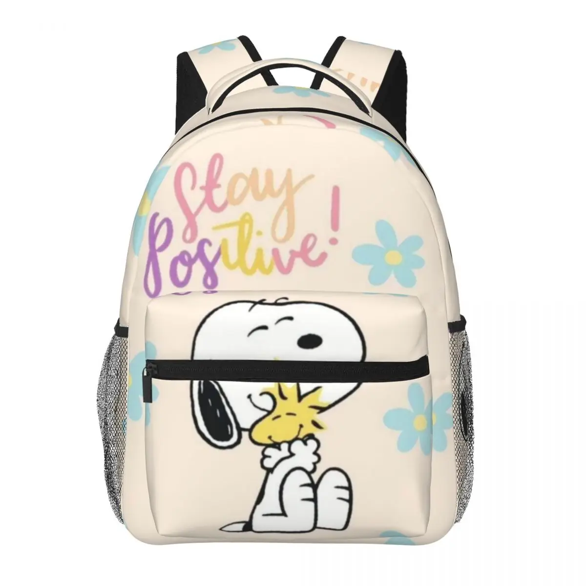 Snoopy For Girls Boys Large Capacity Student Backpack Lightweight waterproof Backpack 17inch