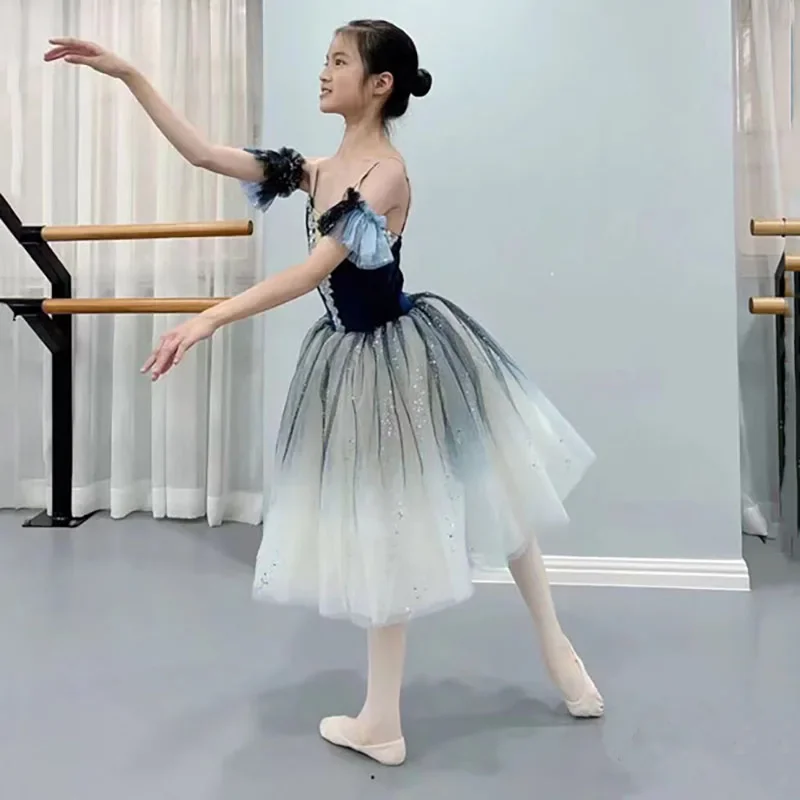 Adult professional Ballet Tutu Dress show window show performance dress Sleeping Beauty pan skirt Children Dance Costume