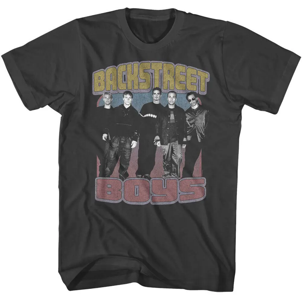 Backstreet Boys Retro Poster Photo Men's T Shirt Dance Pop Rhythm Music