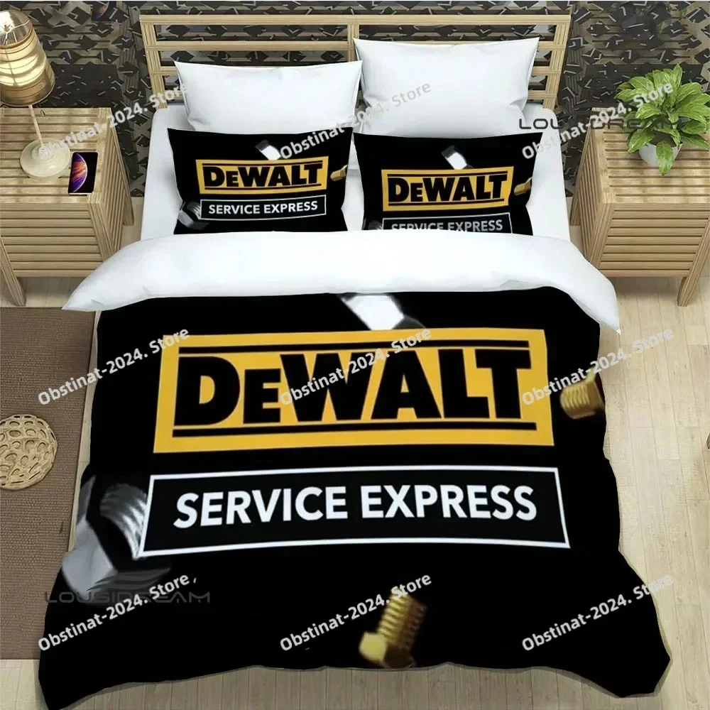3D dewalt logo printed Bedding Sets exquisite bed supplies set duvet cover bed comforter set bedding set luxury birthday gift