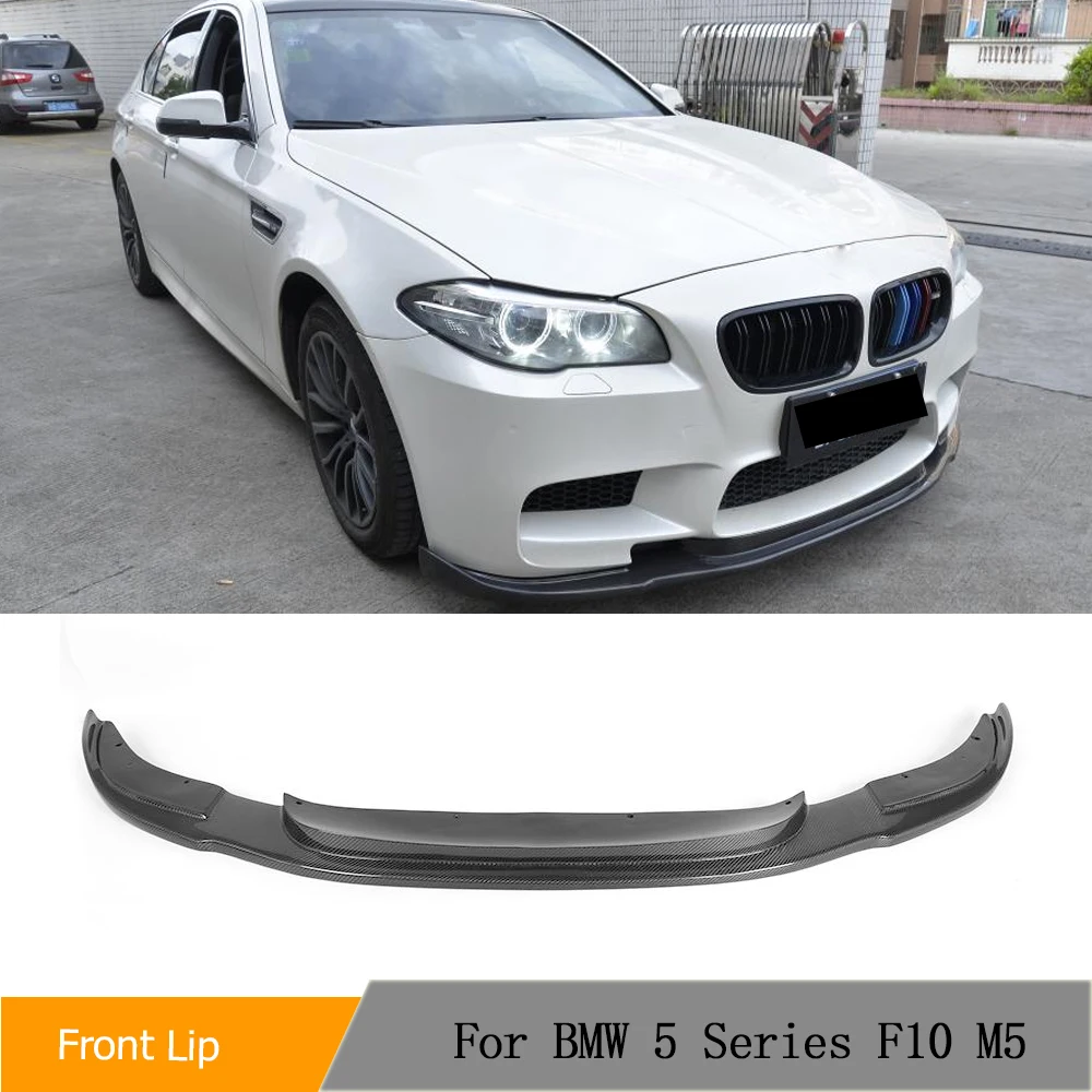 

Car Front Bumper Chin Lip Spoiler Splitters for BMW 5 Series F10 F11 M5 Sedan 4-Door 2011-2017 Carbon Fiber / FRP Body Kits