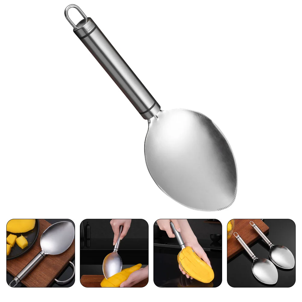 

Mango Cutting Tools Peel Remover Peeler Gadget Slicer Scooping Multifunction Kitchen