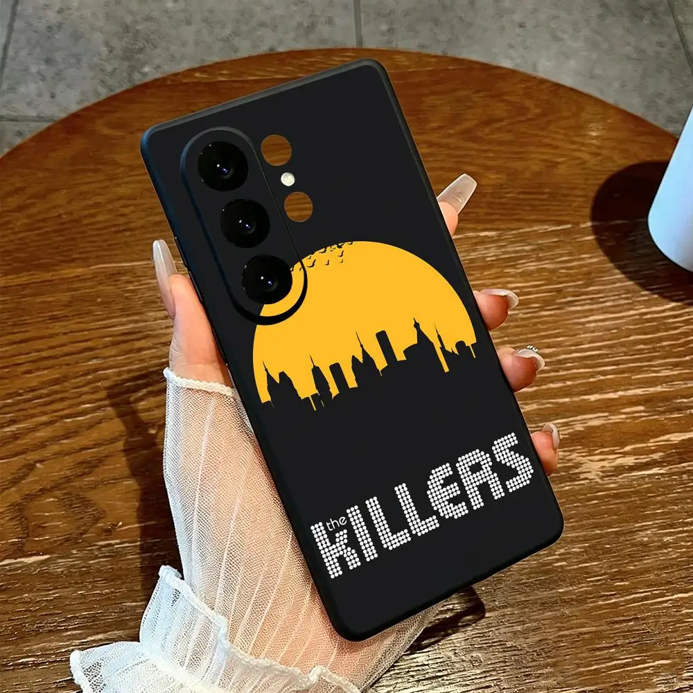 The Killers Phone Case For Samsung Galaxy S26 S25 S24 S23 S22 S21 Plus Ultra Fold A Soft Black