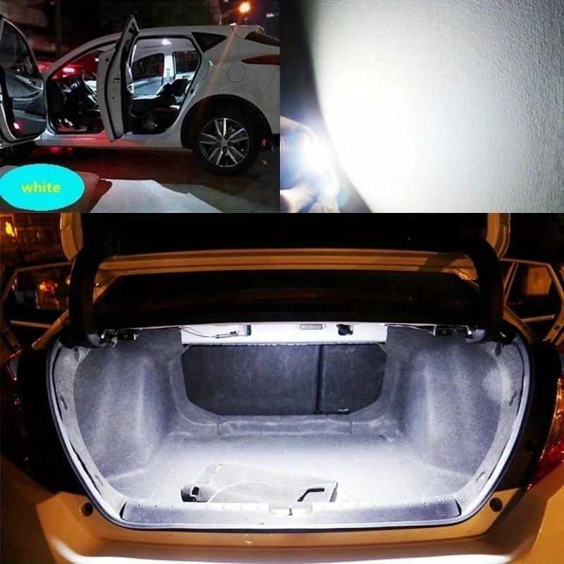 24pcs/Set Automobile LED Combination Light Car Interior Light T10 1156 Width Lamp Double-pointed Reading Light