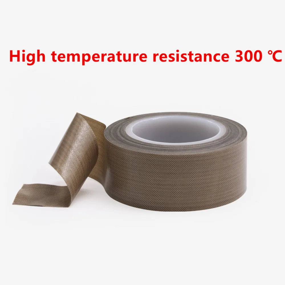 

300 Degree High Temperature Resistance Adhesive Tape Cloth Heat Insulation Sealing Machine PTFE Tape 0.18mm