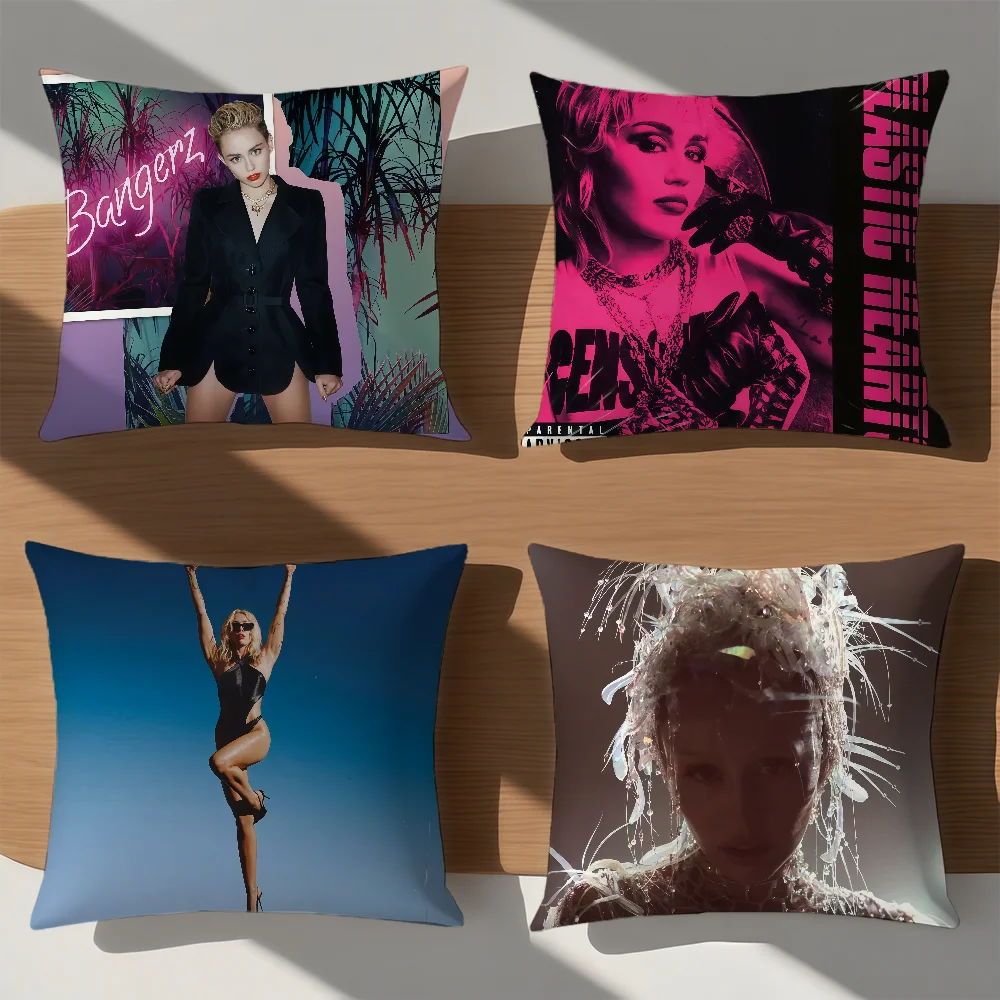 

Чехол на подушку M-Miley S-Singer, модный стиль, удобный диван для спальни, персонализированное украшение C-Cyrus