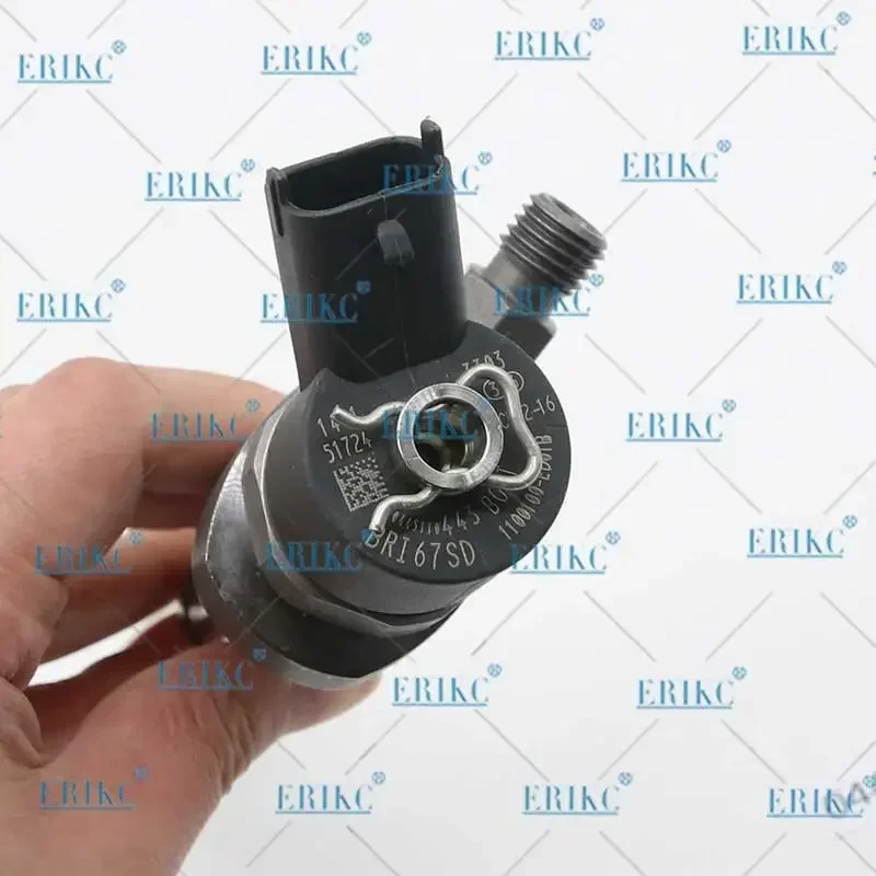 4PC 0445110443 Diesel Injector 0 445 110 443 Common Rail Fuel Injection Nozzle 0 445 110 442 For GREAT WALL 1100100-ED01B