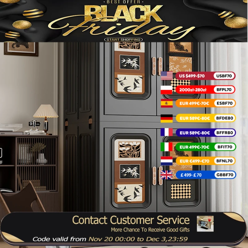 

Large Modular Nordic Wardrobes Modern Luxury Foldable Organizer Closet Plastic Living Room Armadio Guardaroba Furniture Home