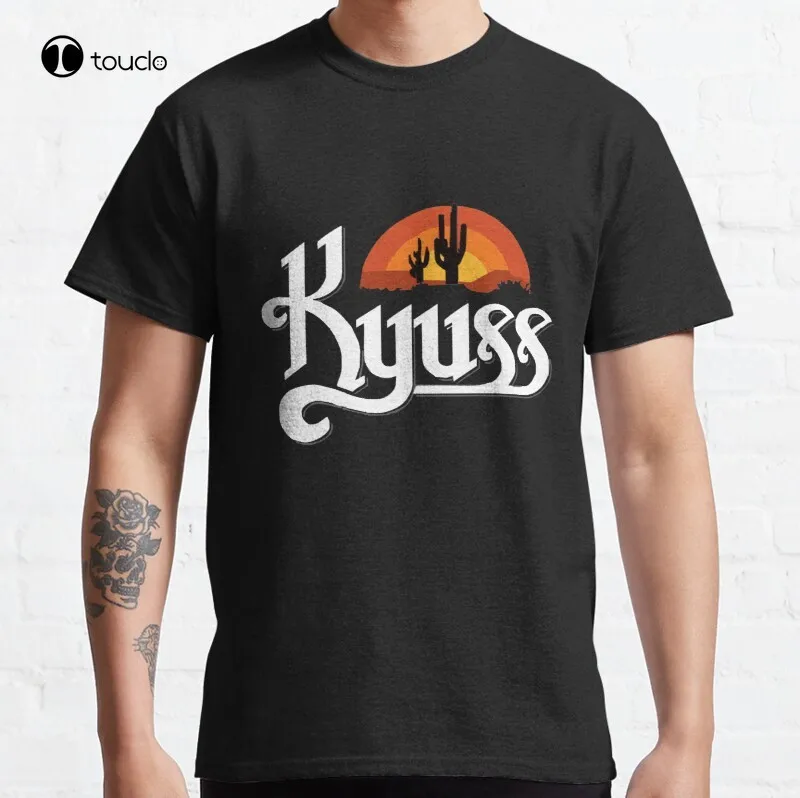 

Kyuss Band 1 Classic T-Shirt Cotton Tee Shirt Unisex Custom Aldult Teen Unisex Digital Printing Tee Shirts Fashion Tshirt Summer