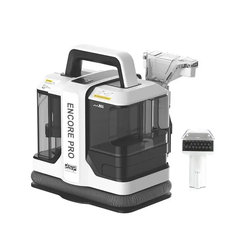 Multi-Purpose Fabric & Upholstery Cleaning Machine With Spray Extract Vacuum For No-Rinse Carpet Mattress Cleaning Mite Removal