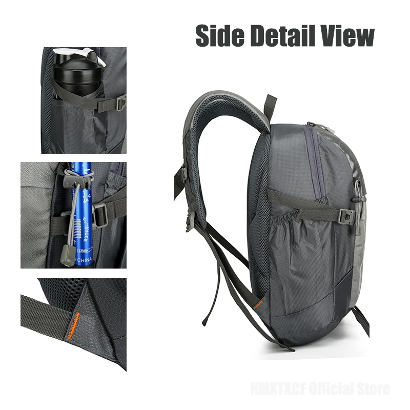 Nylon Outdoor Wanderrucksack Rucksack Bergsteigertasche für Männer Frauen Sport Trekking Rucksack Leicht Reisen Camping