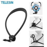 TELESIN Phone Action Camera 2 in 1 Neck Hold Mount for GoPro Insta360 DJI OSMO Action Universal Action Camera Phone Accessories